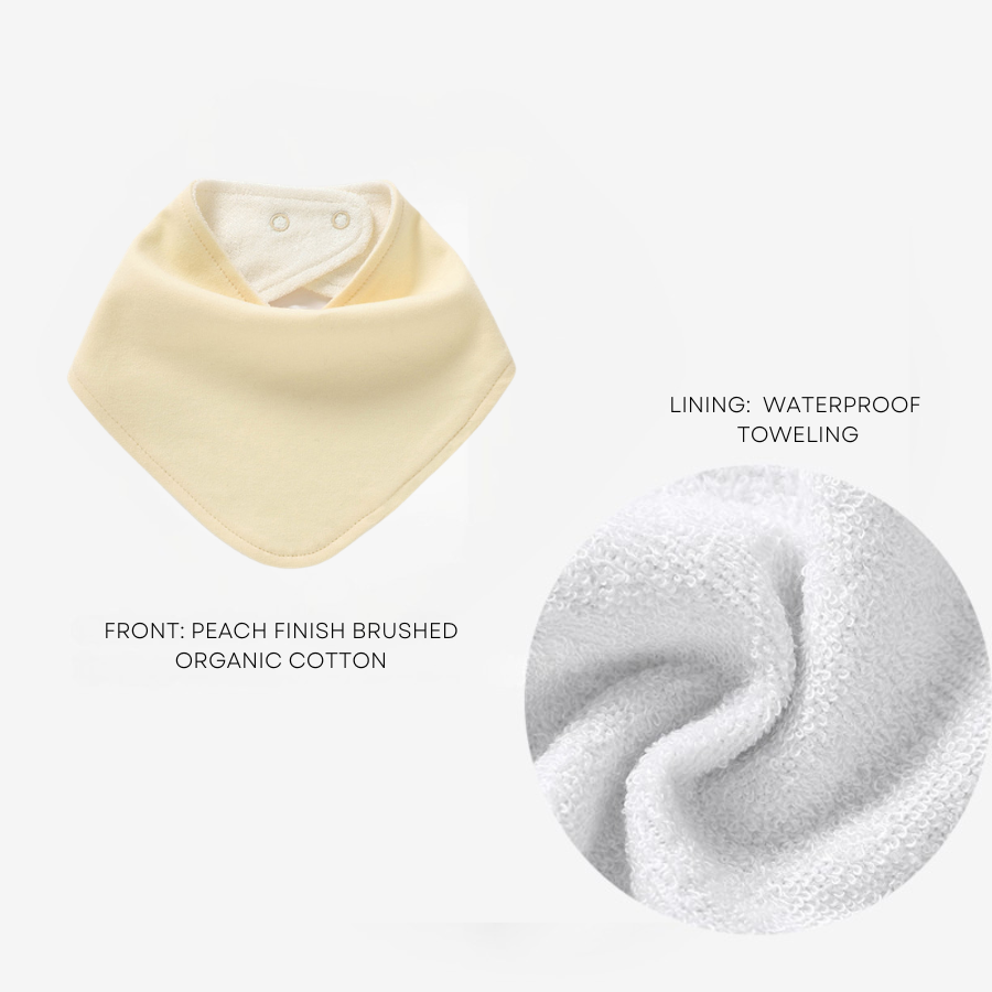 4 Piece Organic Brushed Cotton Bundle Set | Honey Cream