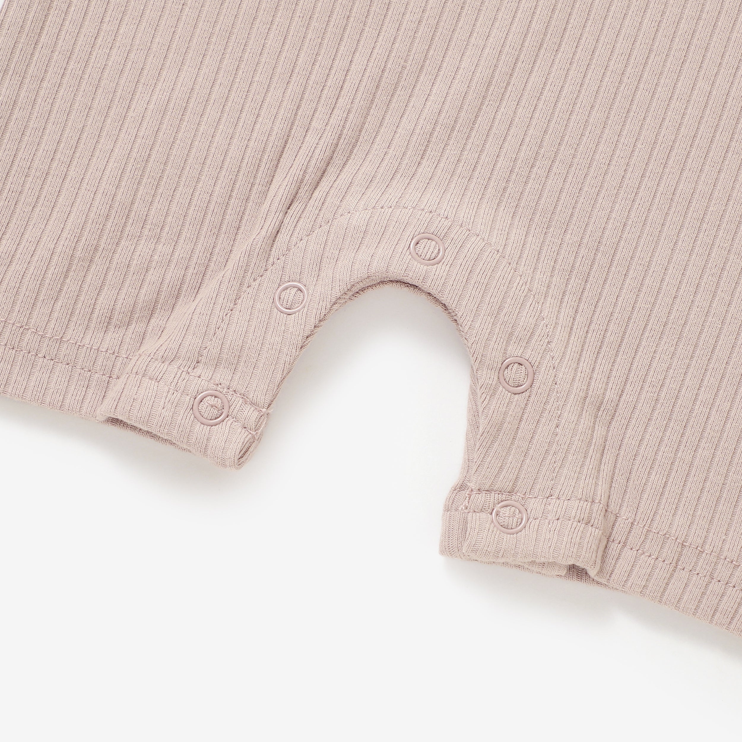 Organic Rib Cotton Tank Growsuit | Oatmeal