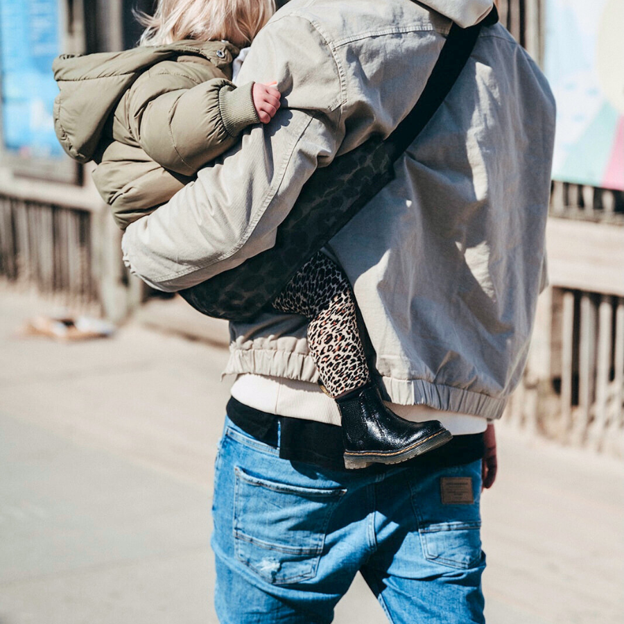 Wildride Toddler Carrier | Grey Leopard