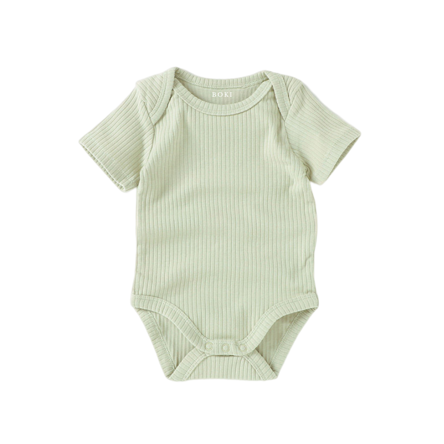 Short-Sleeve Bodysuit | Dried Mint
