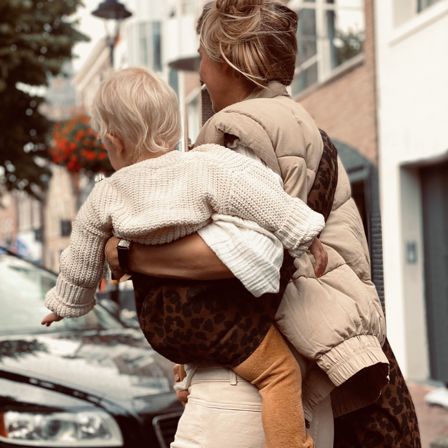 Wildride Toddler Carrier | Brown Leopard