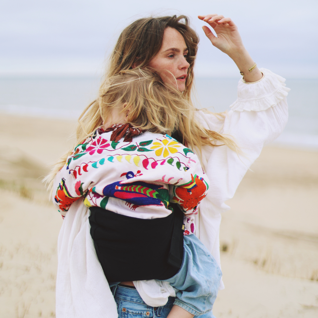 Wildride Toddler Carrier | Black Linen