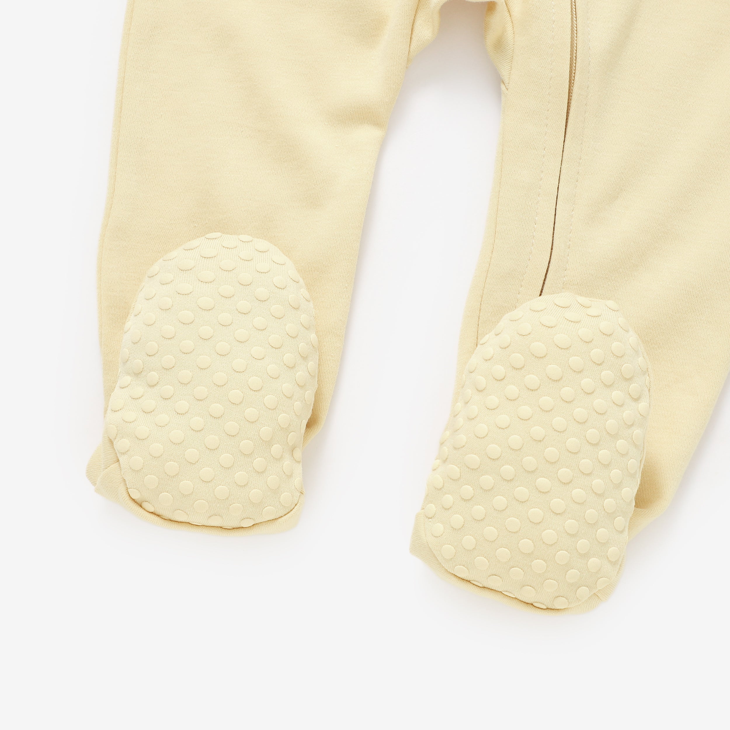 Organic Cotton 2-way Zipsuit with Footies & Mittens | Butter
