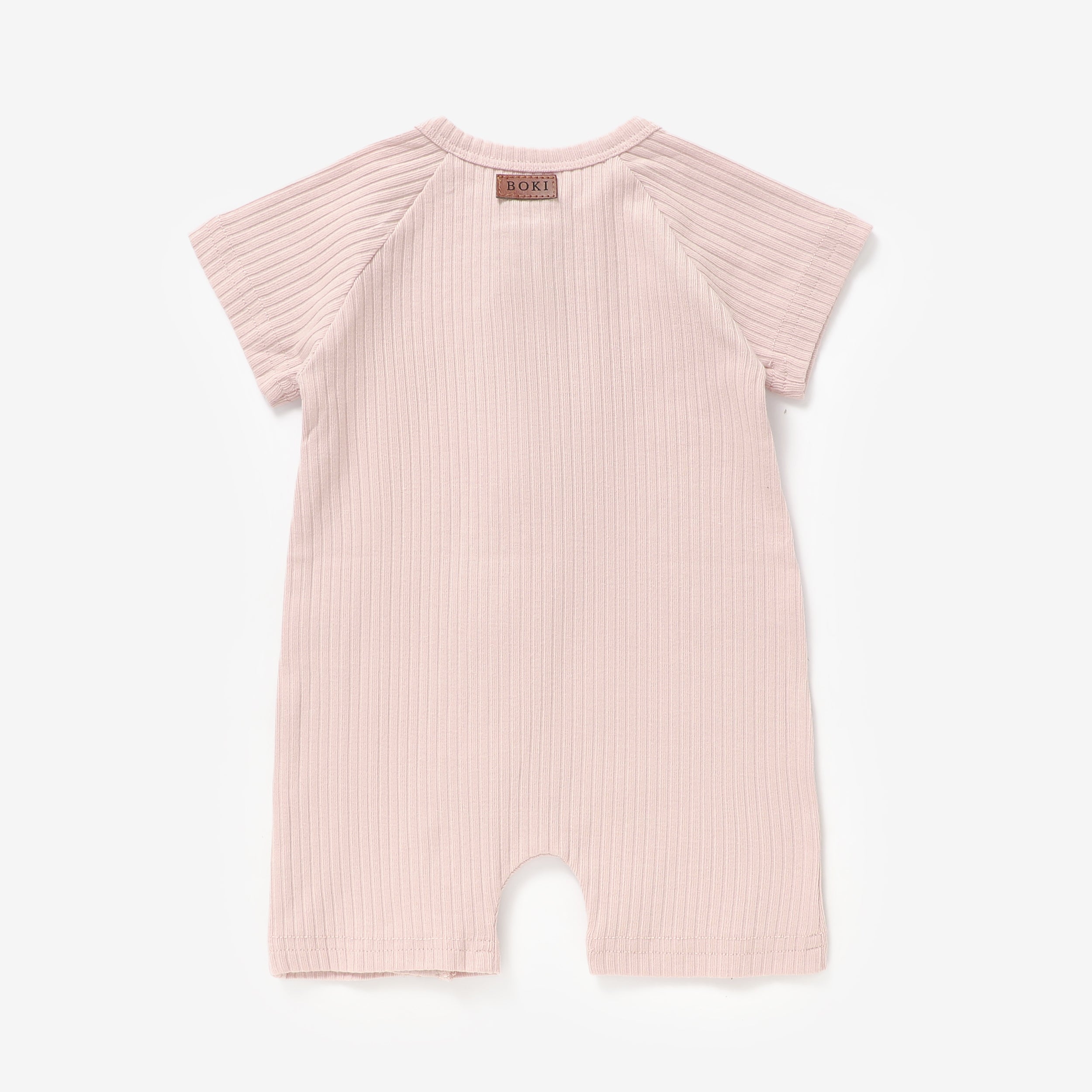 Organic Cotton 2-way Summer Zipsuit | Blush