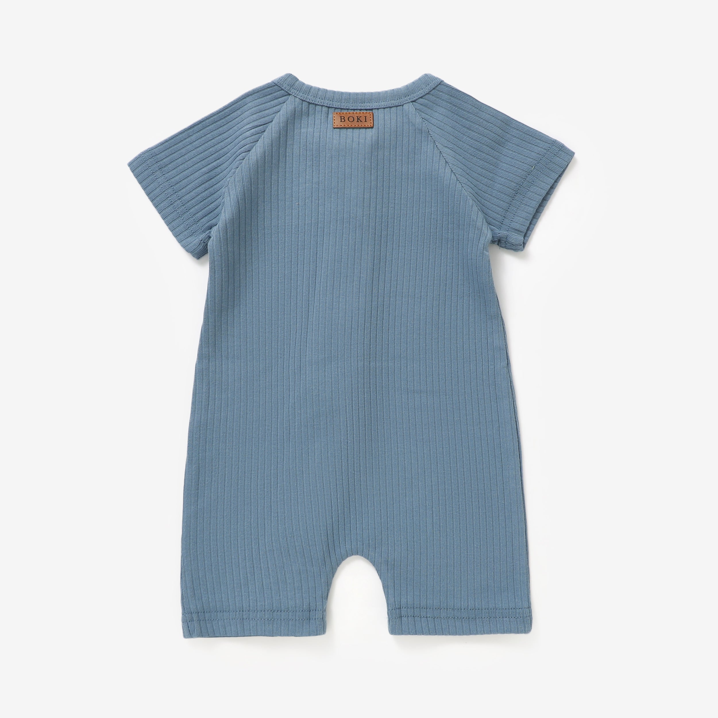 Organic Cotton 2-way Summer Zipsuit | Cloudy Sky