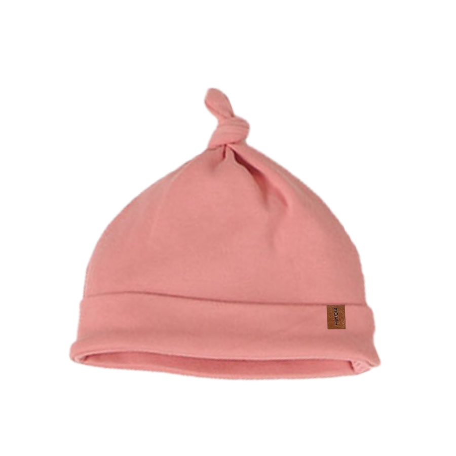 Organic Cotton Knot Hat | Salmon New Logo Design