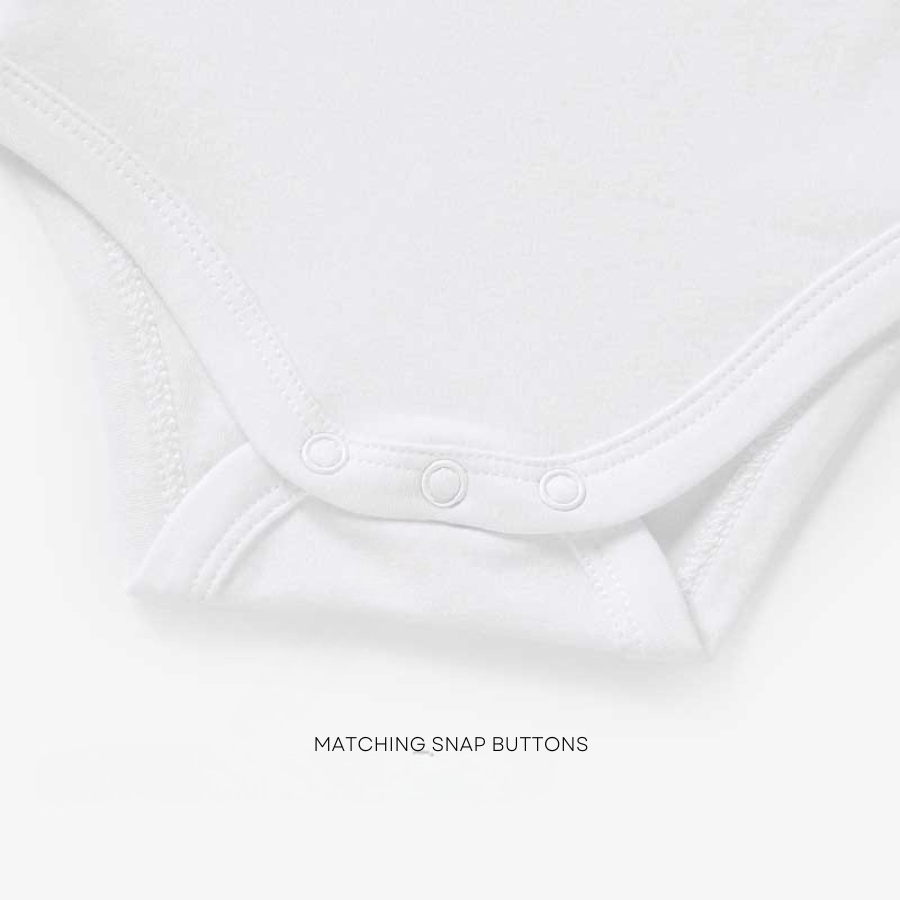 4 Piece Organic Brushed Cotton Bundle Set | Soft White