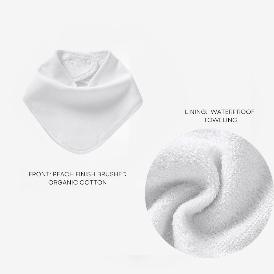 4 Piece Organic Brushed Cotton Bundle Set | Soft White