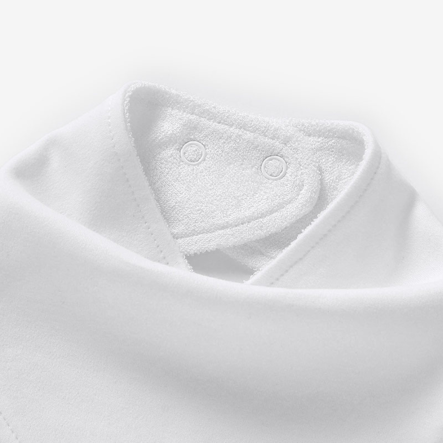 4 Piece Organic Brushed Cotton Bundle Set | Soft White