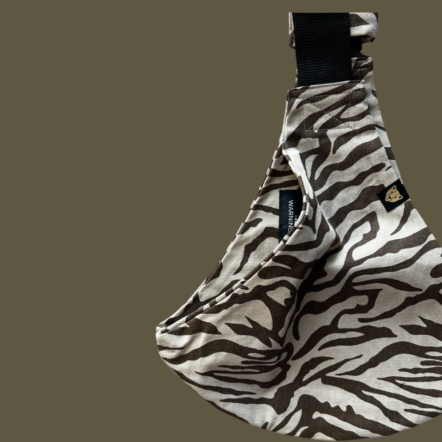 Wildride Toddler Carrier | Zebra Print