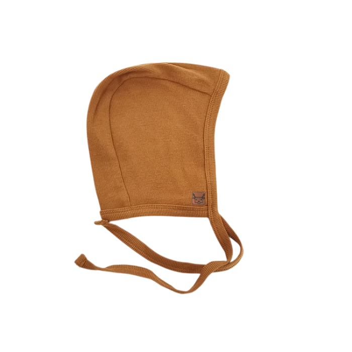 Organic Cotton Bonnet | Rust