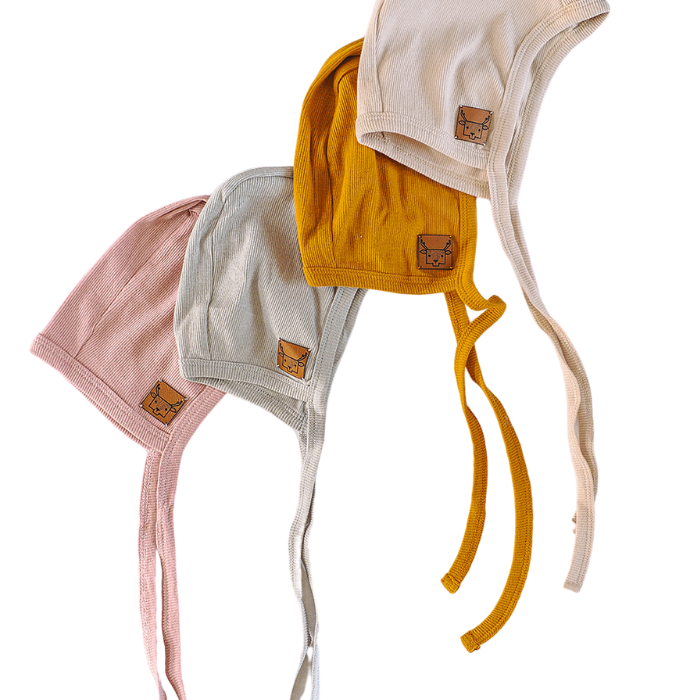 Organic Cotton Bonnet | Rust