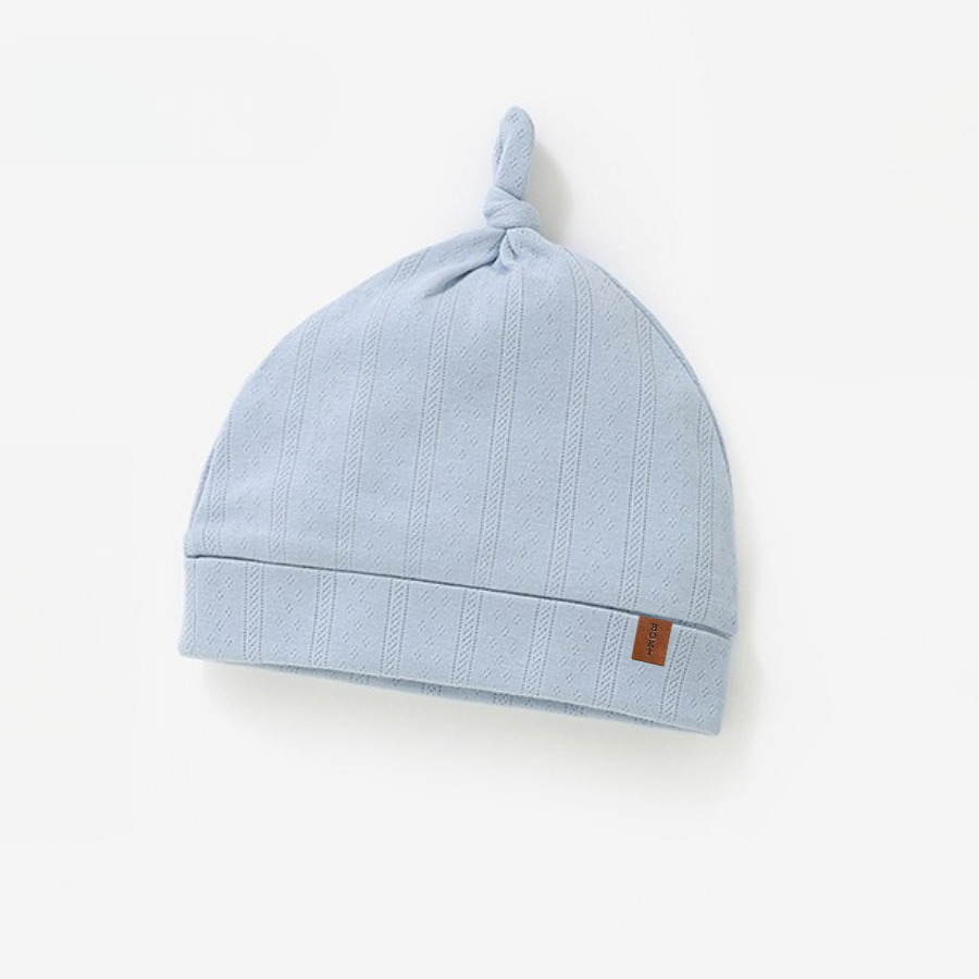 3 Piece Organic Pointelle Bundle Set | Powder Blue