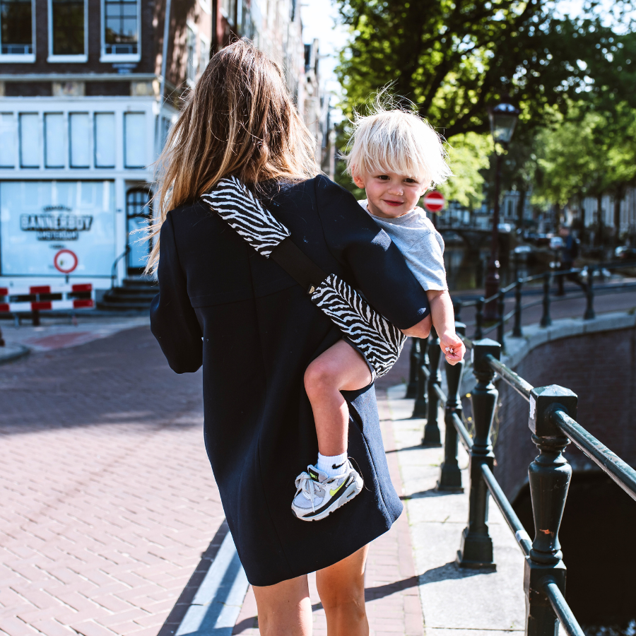 Wildride Toddler Carrier | Black Zebra