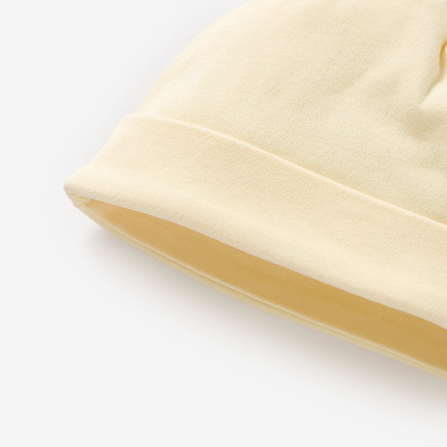 4 Piece Organic Brushed Cotton Bundle Set | Honey Cream