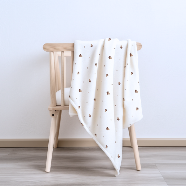 Soft Fleece Receiving / Cot Blanket | Little Acorn