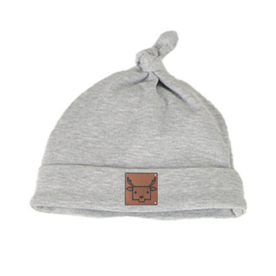 Organic Cotton Knot Hat | Dove Grey