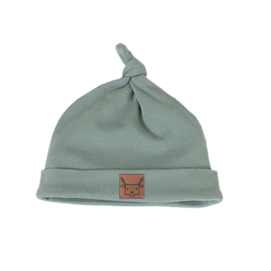 Organic Cotton Knot Hat | Ocean Green - BOKI